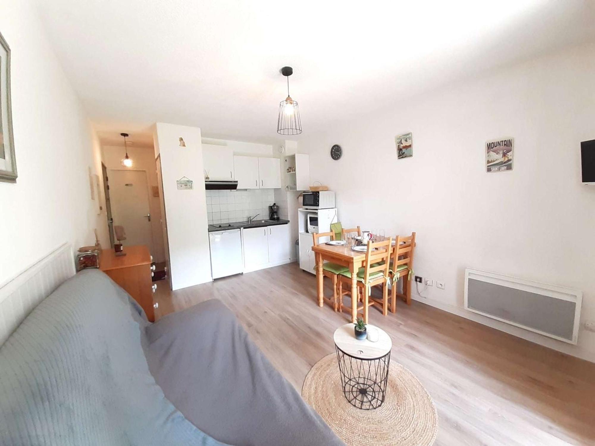 T2 A Vielle-Aure, 4 Pers, Balcon Sud, Parking, Kitchenette Equipee, Proche Commodites - Fr-1-457-325 외부 사진